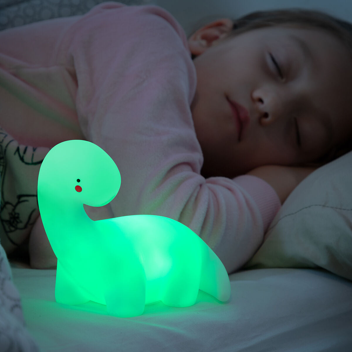 Innovagoods Dinosaurus Veelkleurige Led-Lamp Lightosaurus Innovagoods