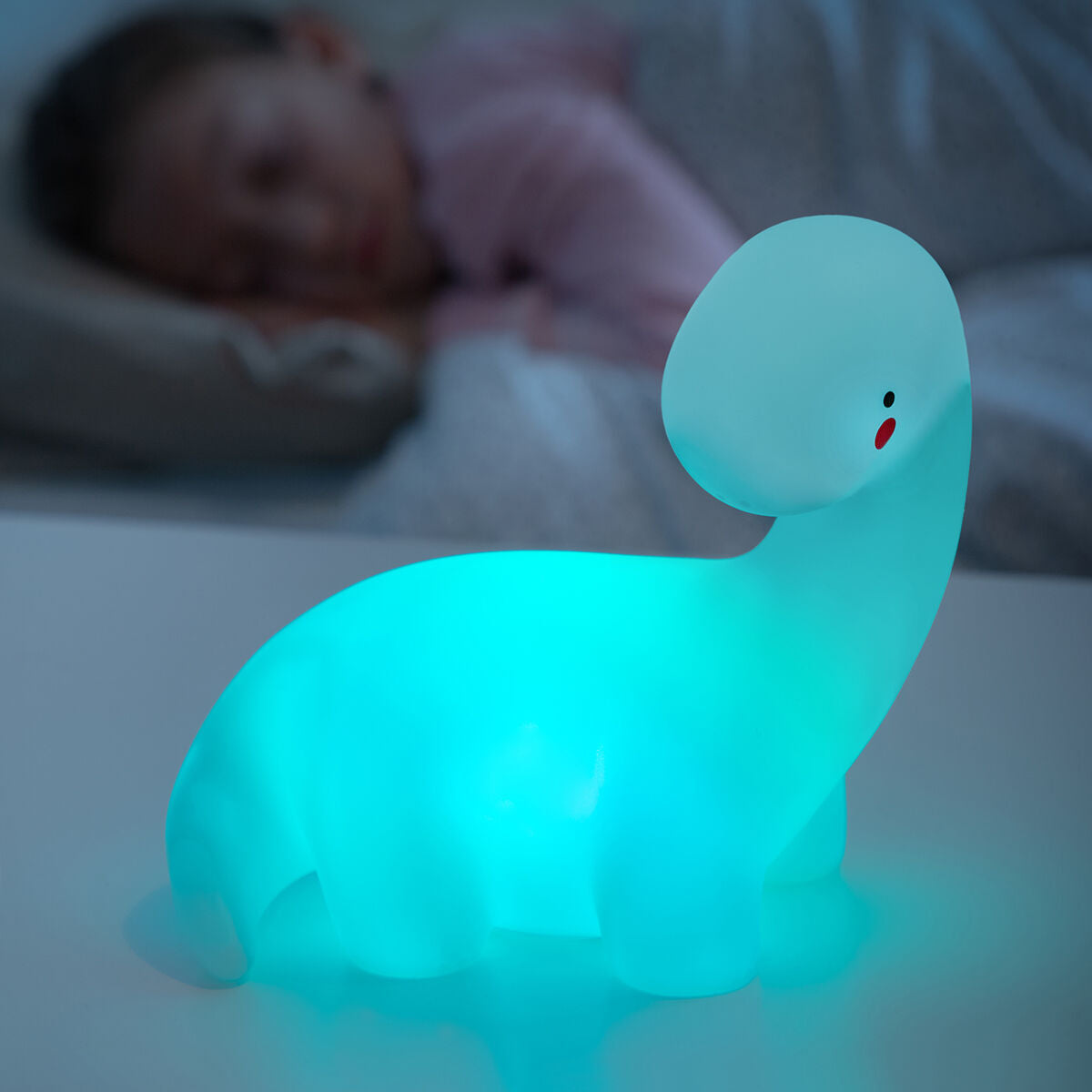 Innovagoods Dinosaurus Veelkleurige Led-Lamp Lightosaurus Innovagoods