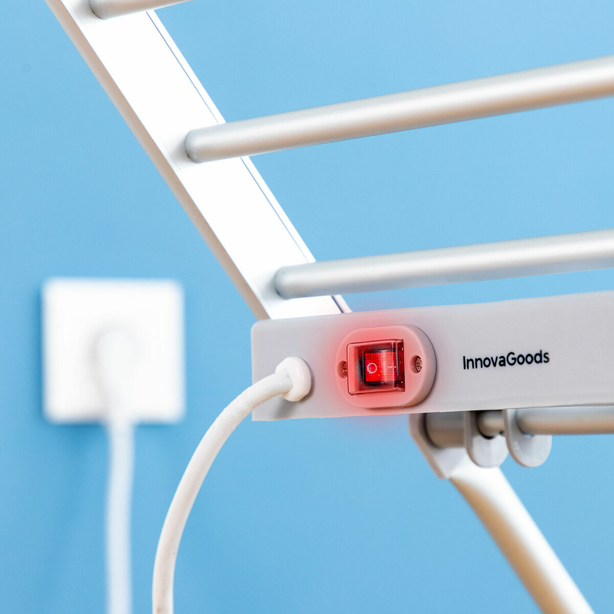 Innovagoods Elektrische Opvouwbare Droogrek Met Vleugels Drywing Innovagoods 20 Baren 230 W