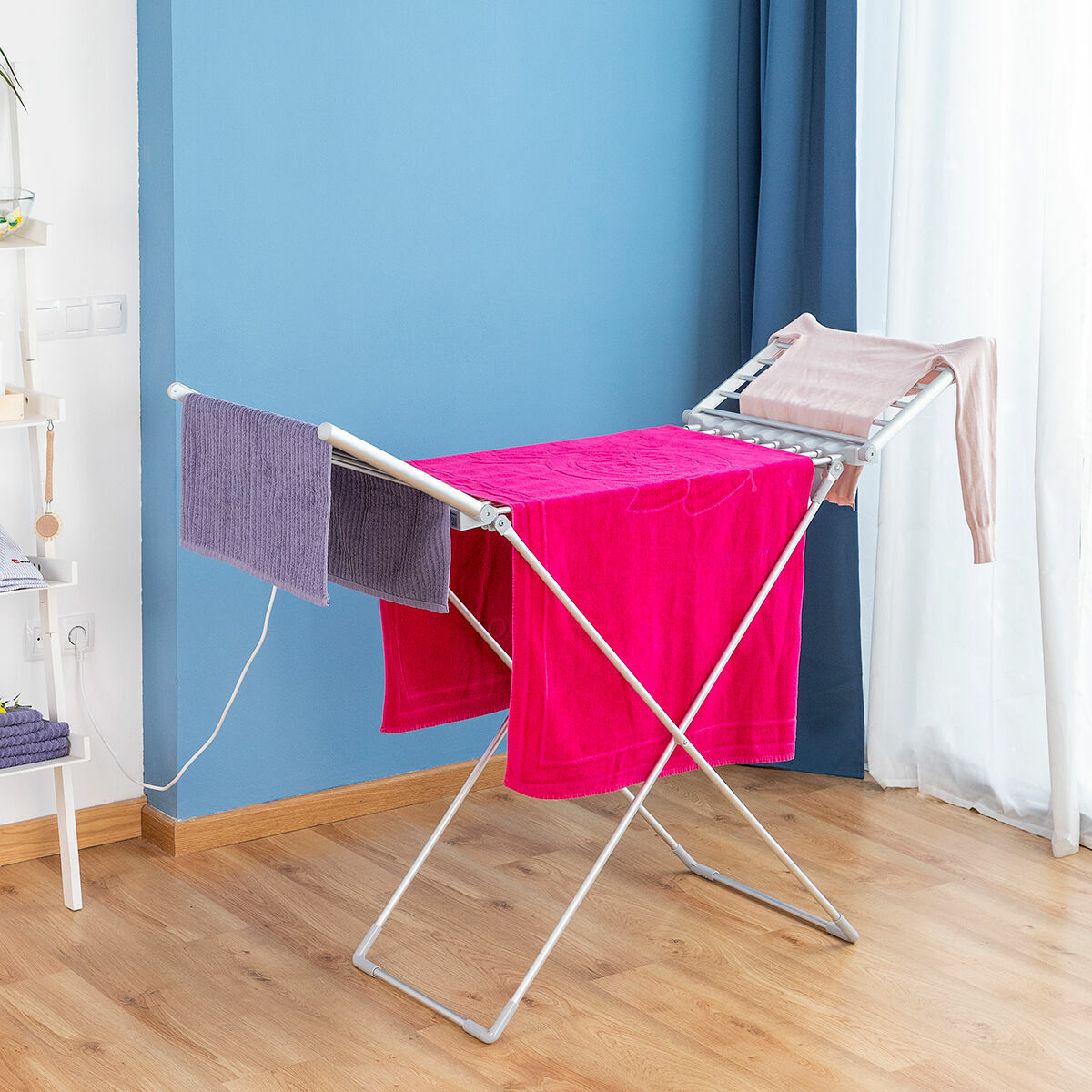 Innovagoods Elektrische Opvouwbare Droogrek Met Vleugels Drywing Innovagoods 20 Baren 230 W