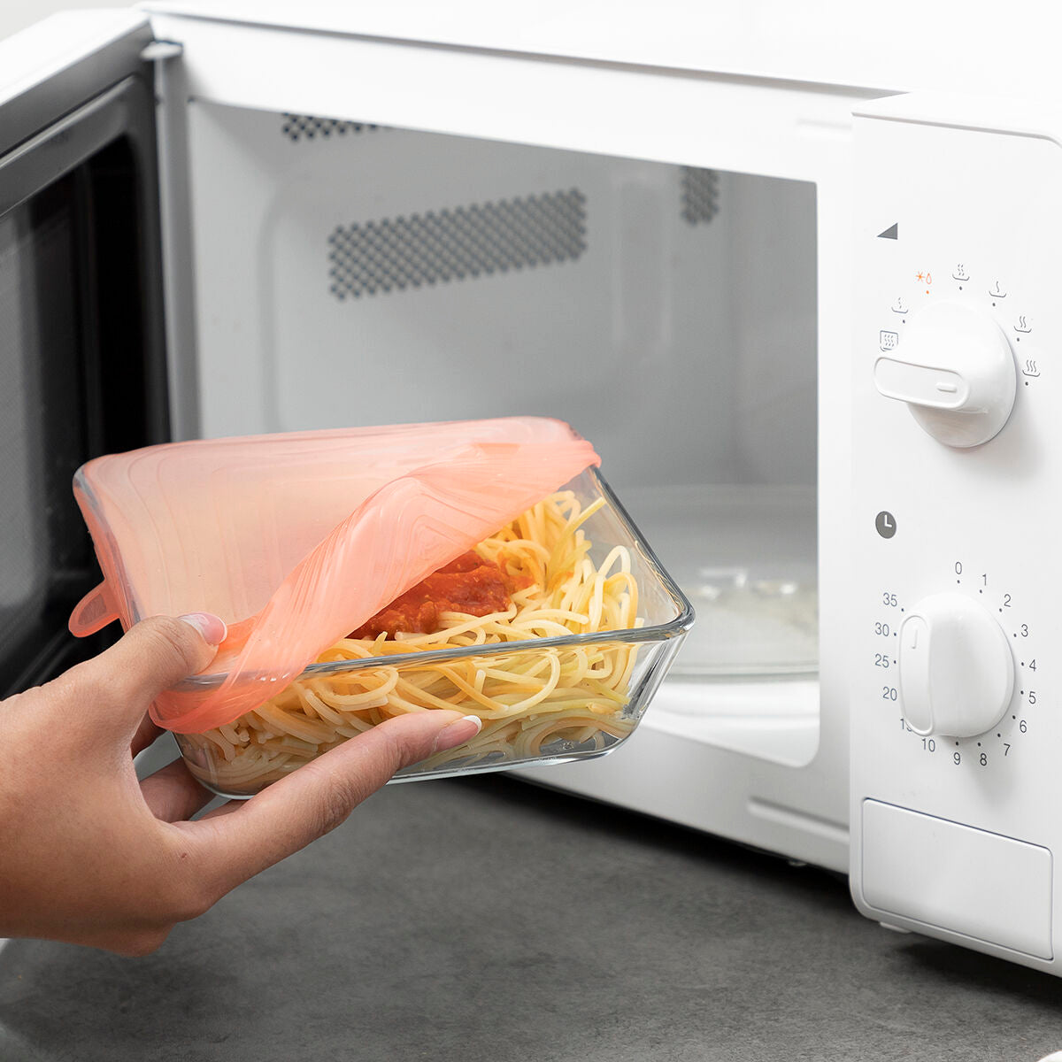 Innovagoods Set Van 10 Herbruikbare En Aanpasbare Keukendeksels Lilyd Innovagoods